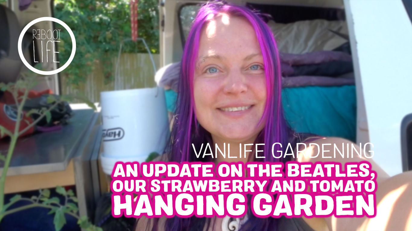 Vanlife gardening titlecard